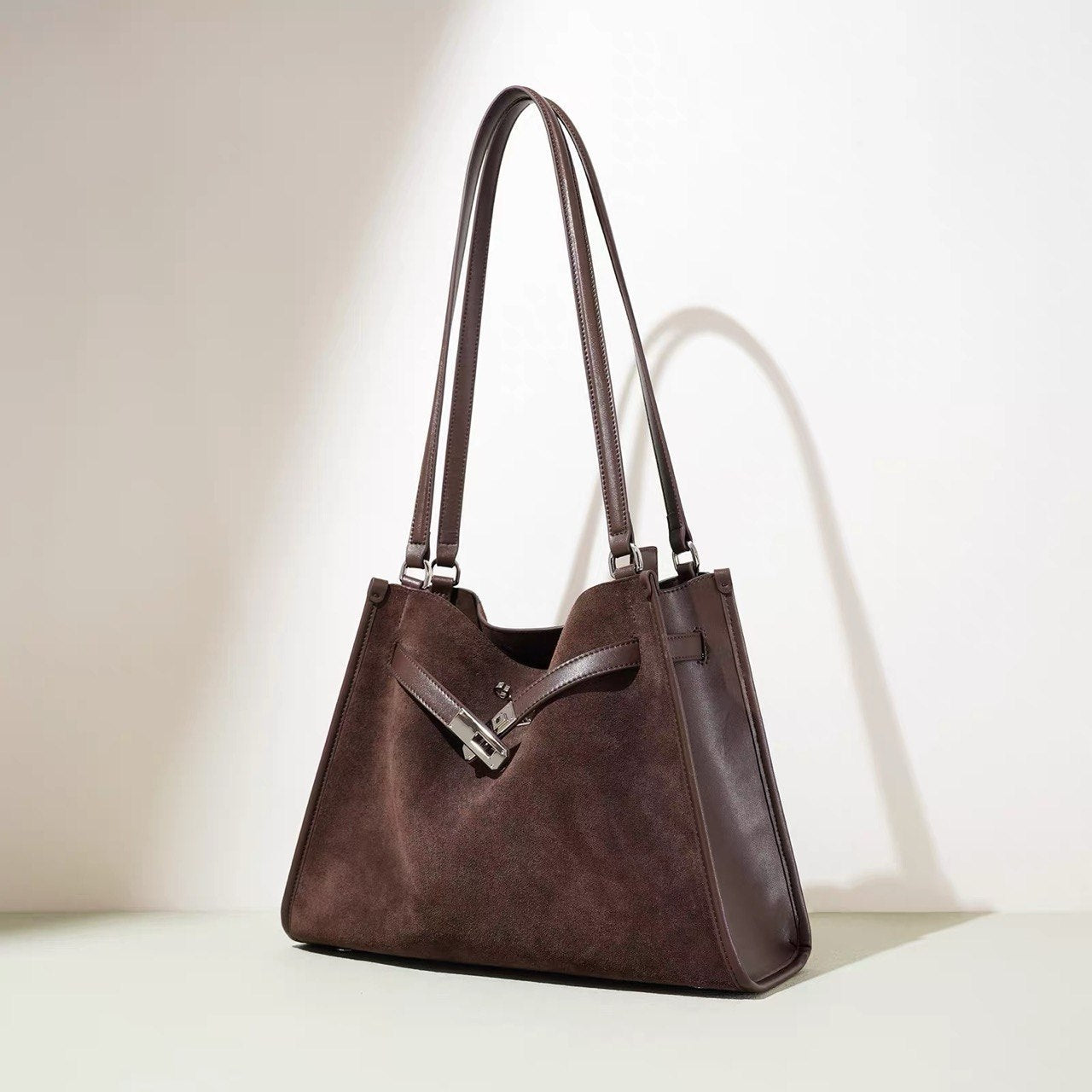 Arden Suede Classic Tote