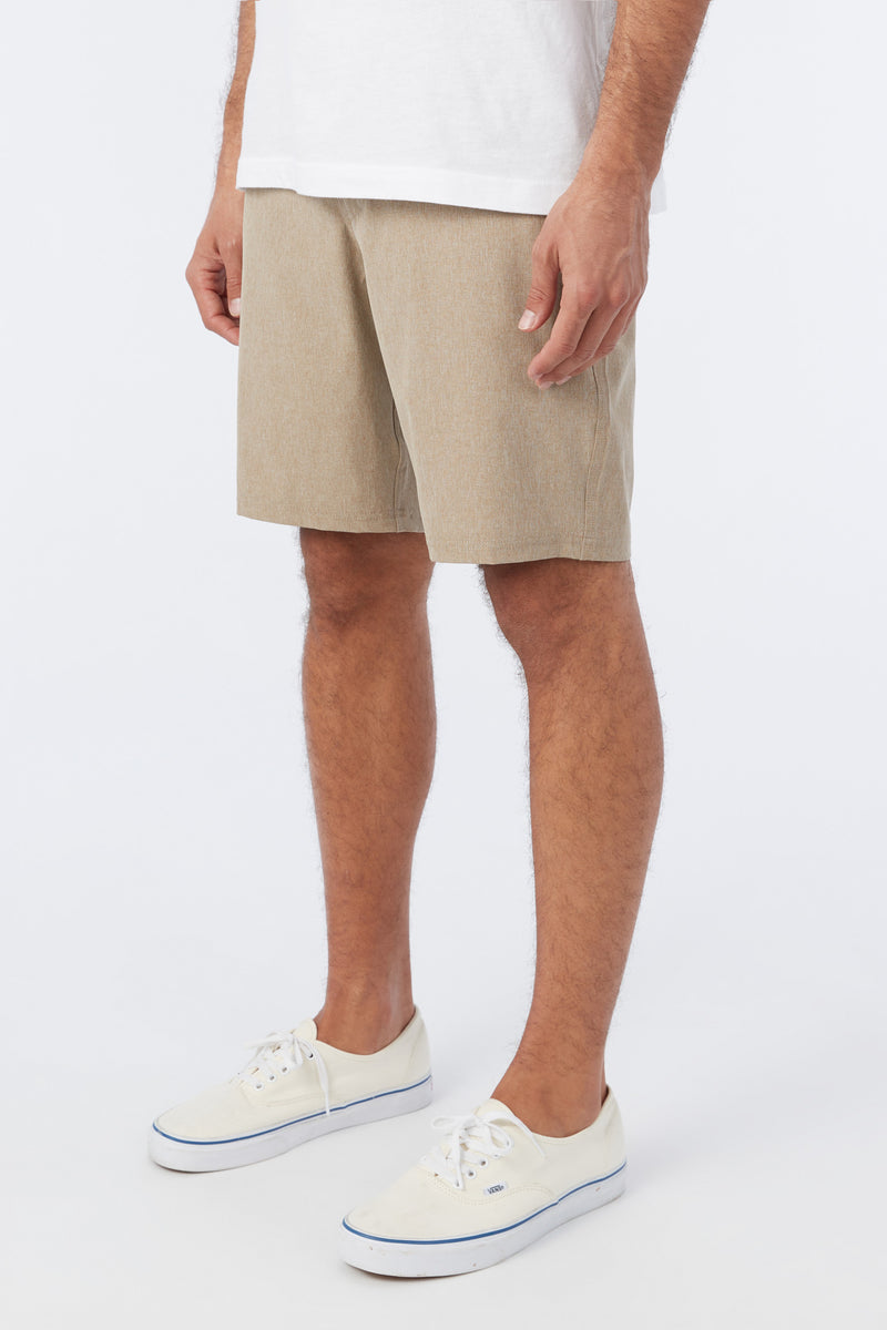 O'Neill Reserve Heather 19" Hybrid Shorts - Khaki