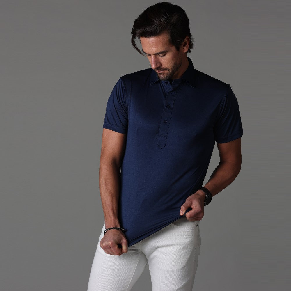 Semi-Spread Collar Polo Navy Original