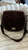 Elegant Suede Handbag for Stylish Young Women