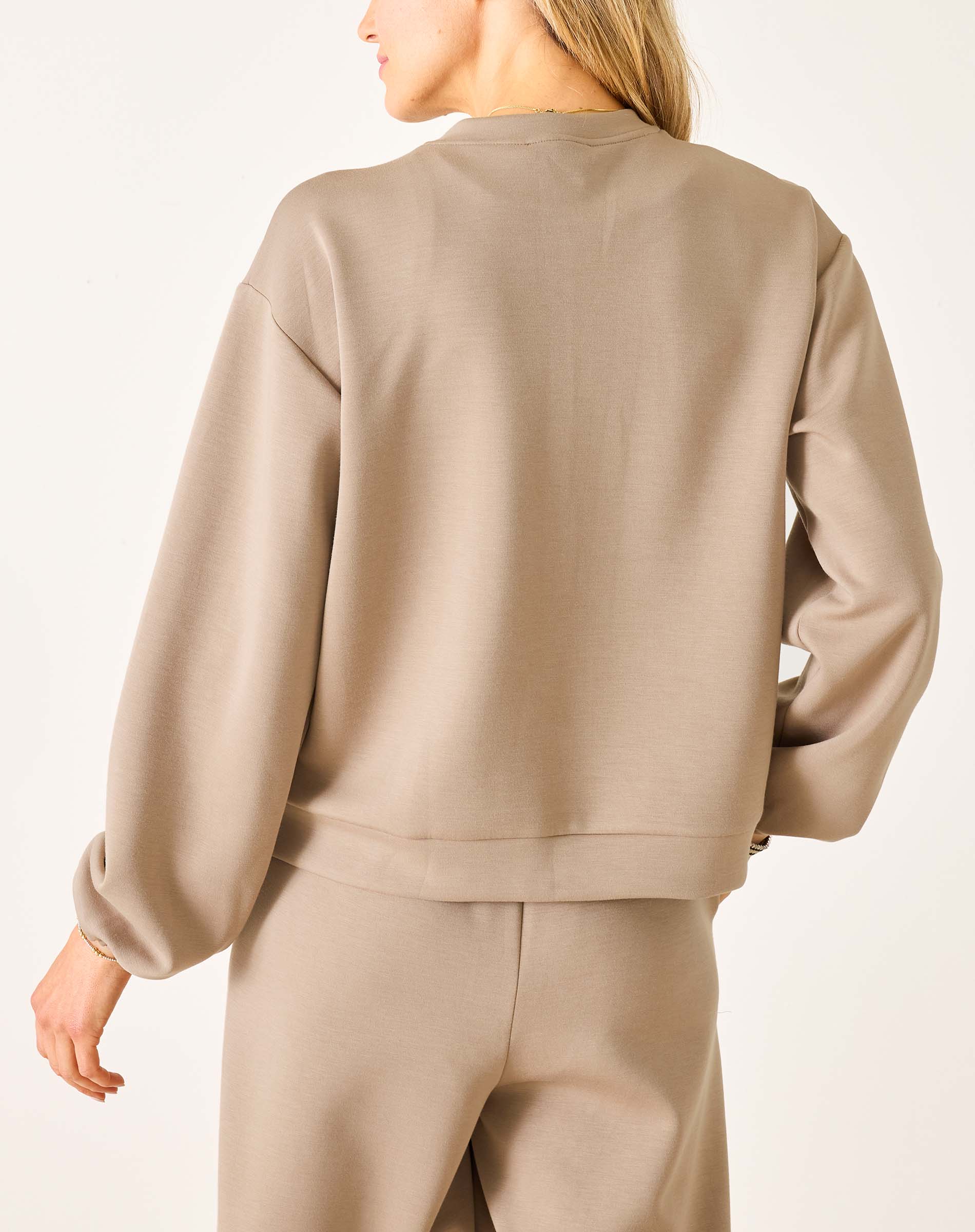 Simone Bow Crewneck Sweatshirt