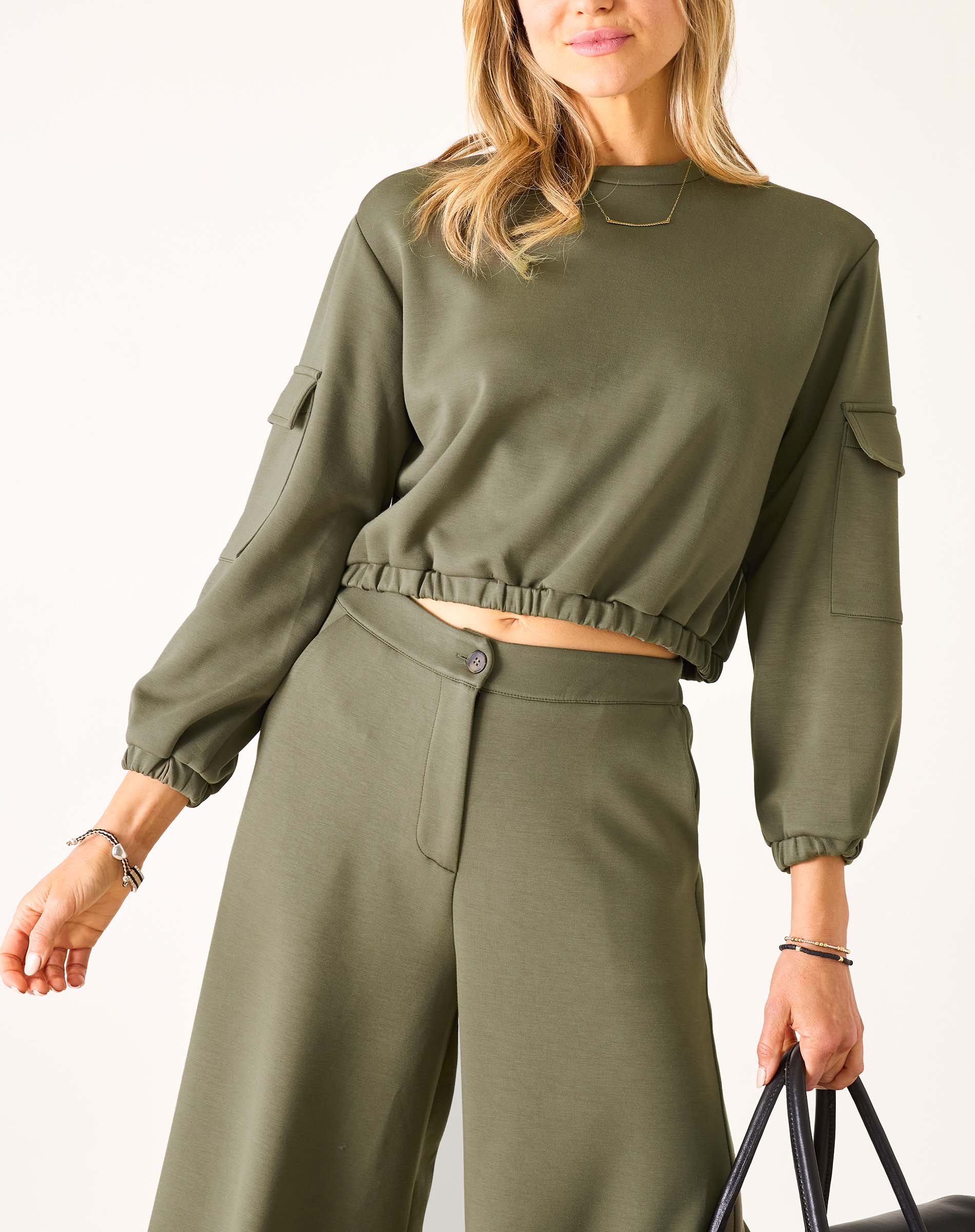 Simone Cargo Crewneck Sweatshirt