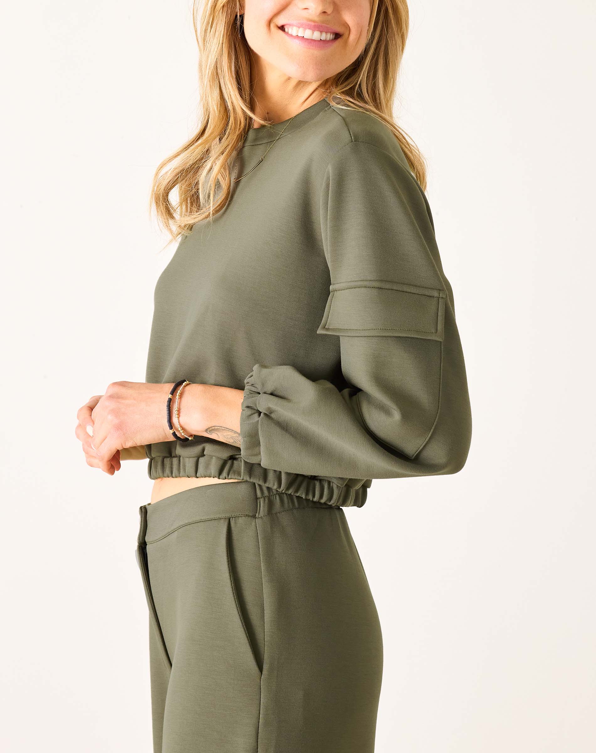 Simone Cargo Crewneck Sweatshirt