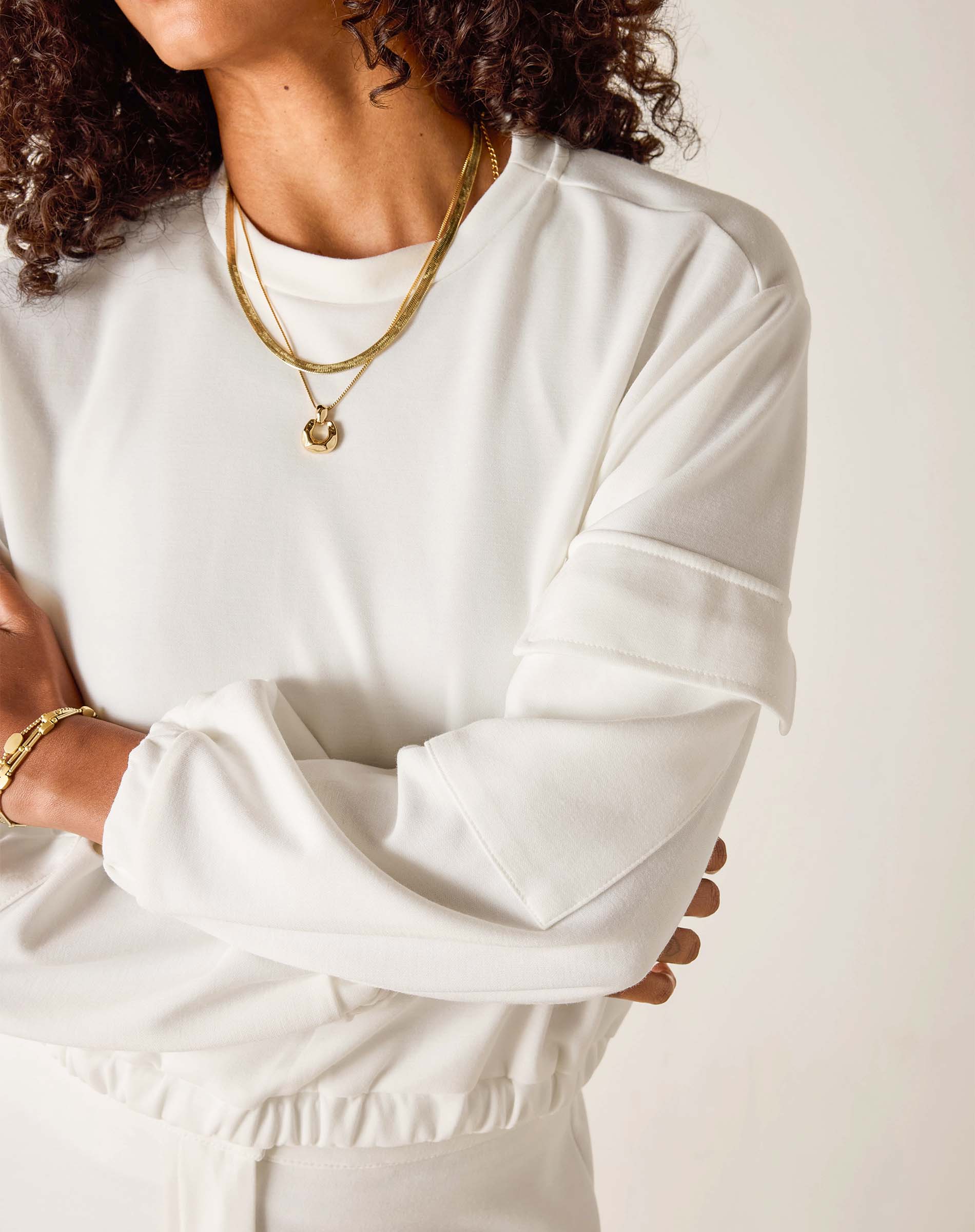 Simone Cargo Crewneck Sweatshirt
