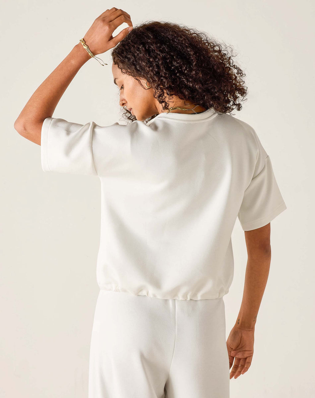 Simone Short Sleeve Zip-Up Jacket