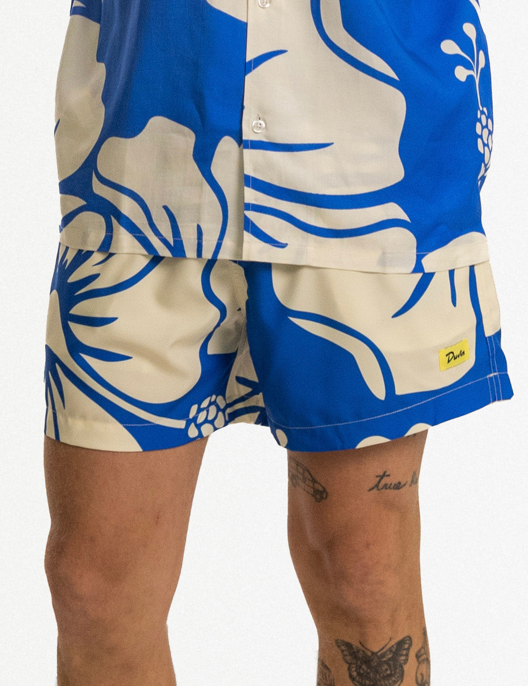 Duvin Paradise Swim Short - Blue