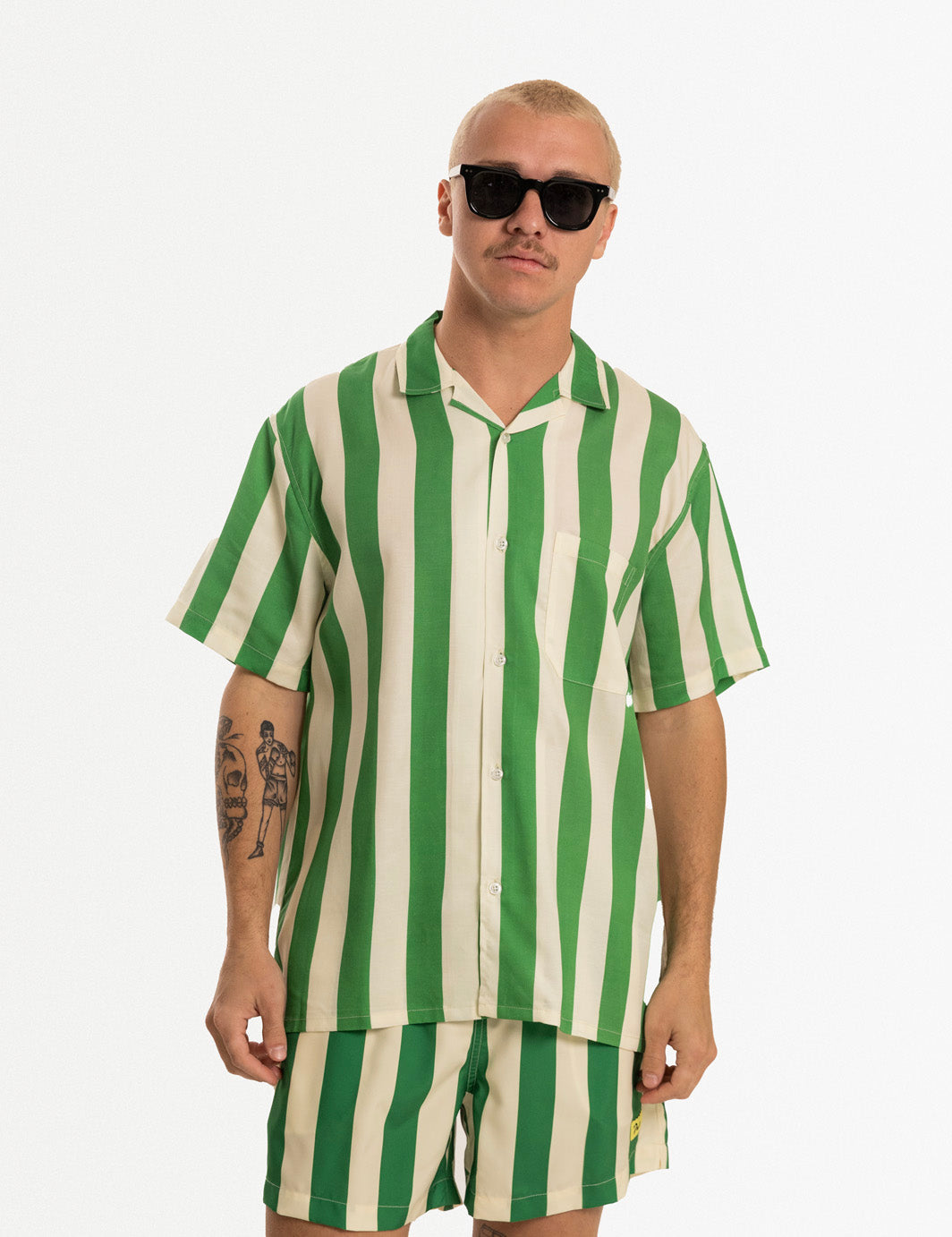 Duvin Travel Swim Short - Green
