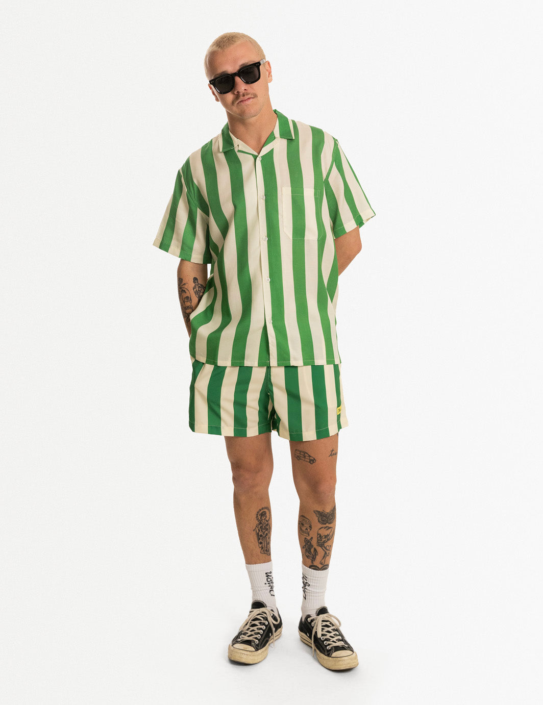Duvin Travel Swim Short - Green