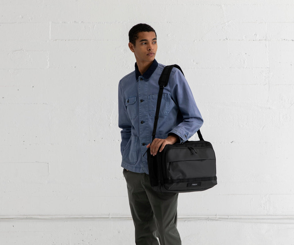 Scheme Convertible Briefcase Backpack
