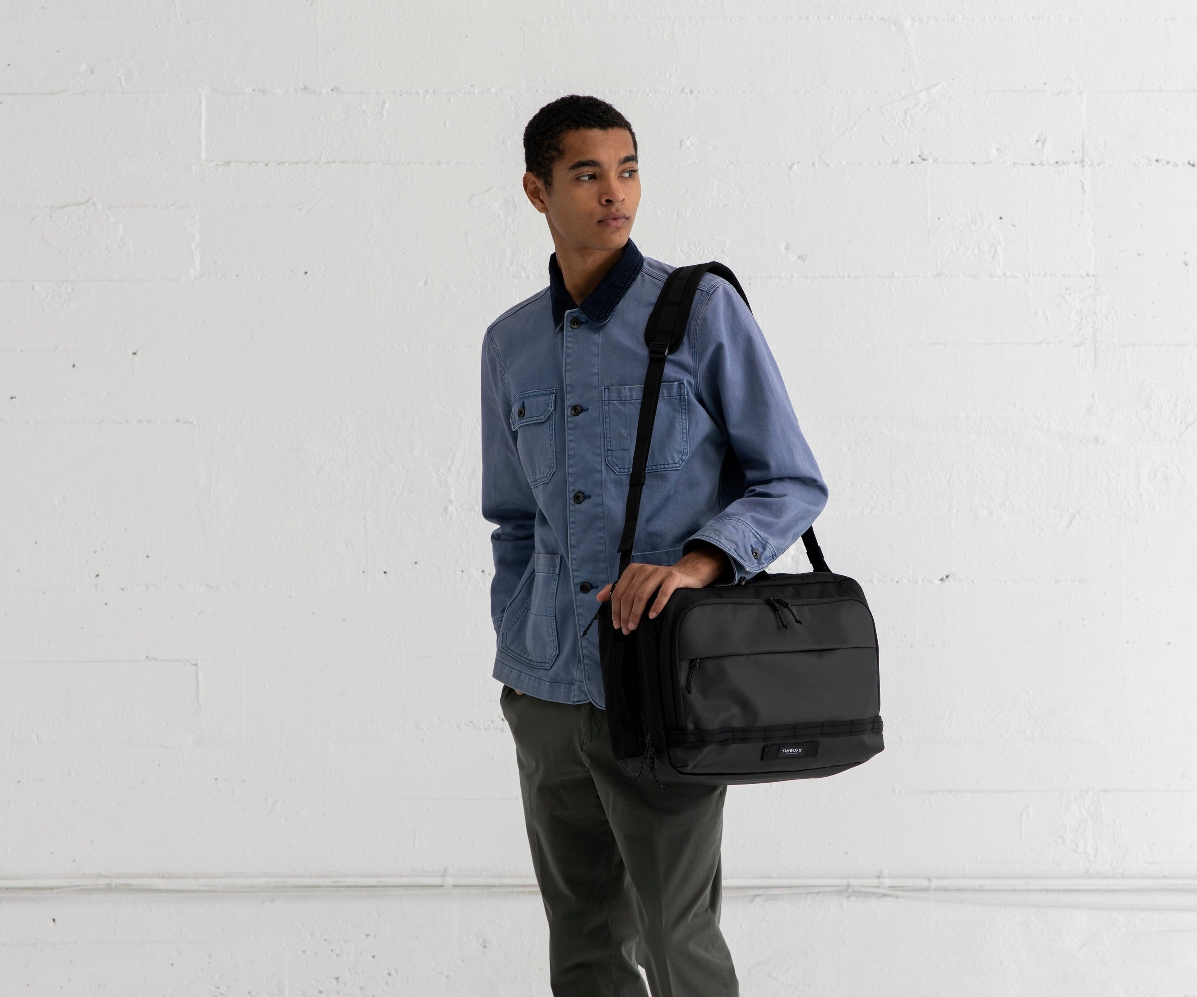 Scheme Convertible Briefcase Backpack