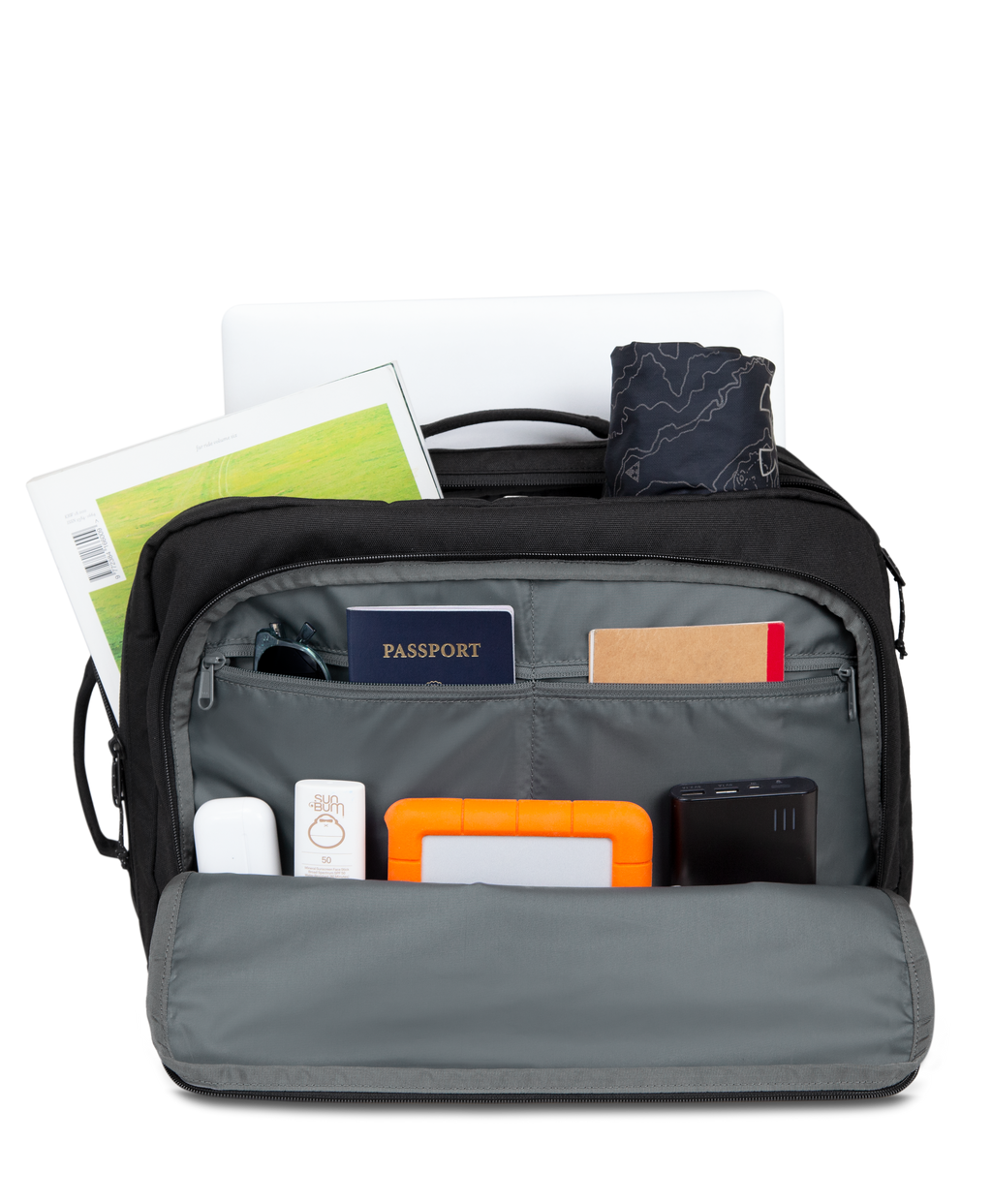 Scheme Convertible Briefcase Backpack