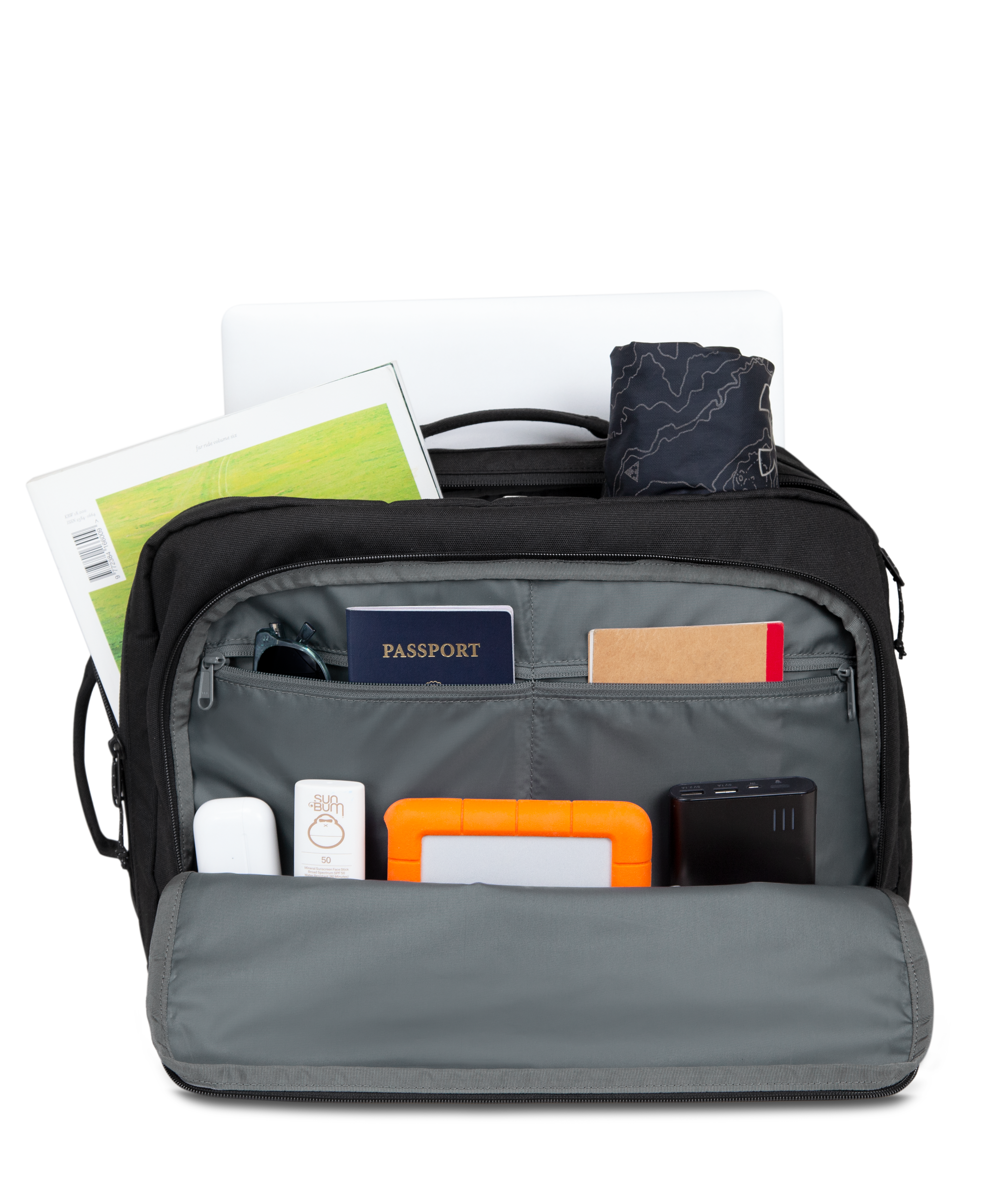 Scheme Convertible Briefcase Backpack