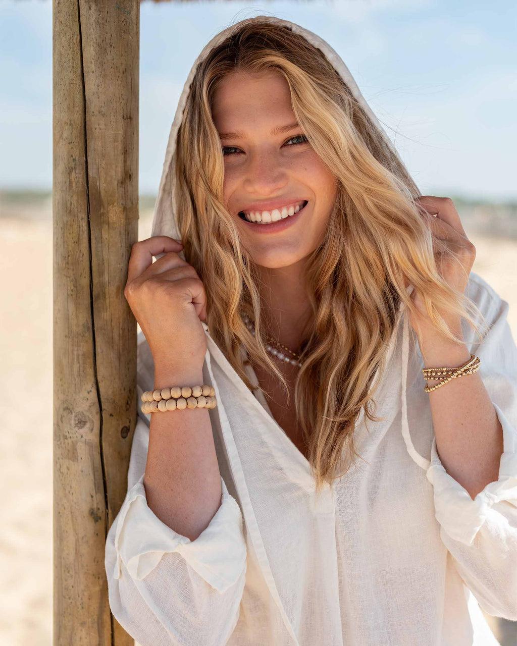 Hermosa Linen Hoodie Tunic