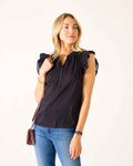 Flutter Sleeve Top