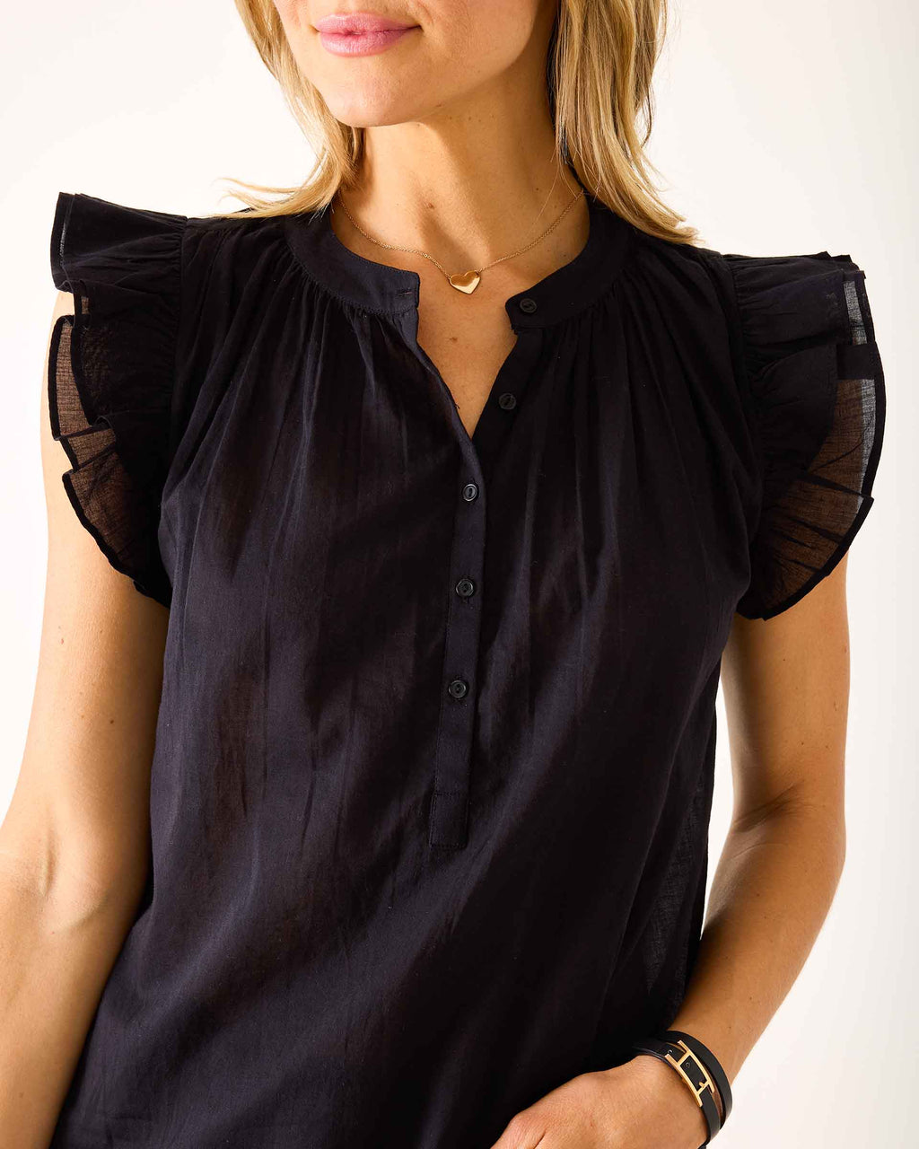 Flutter Sleeve Top