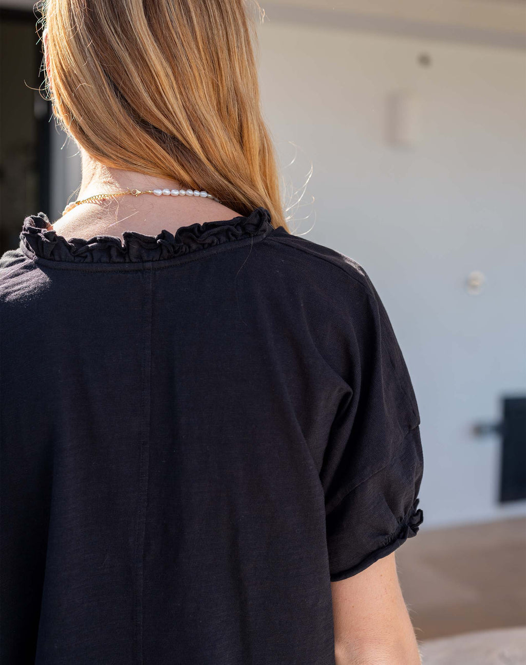 Amelia Ruffle Tee