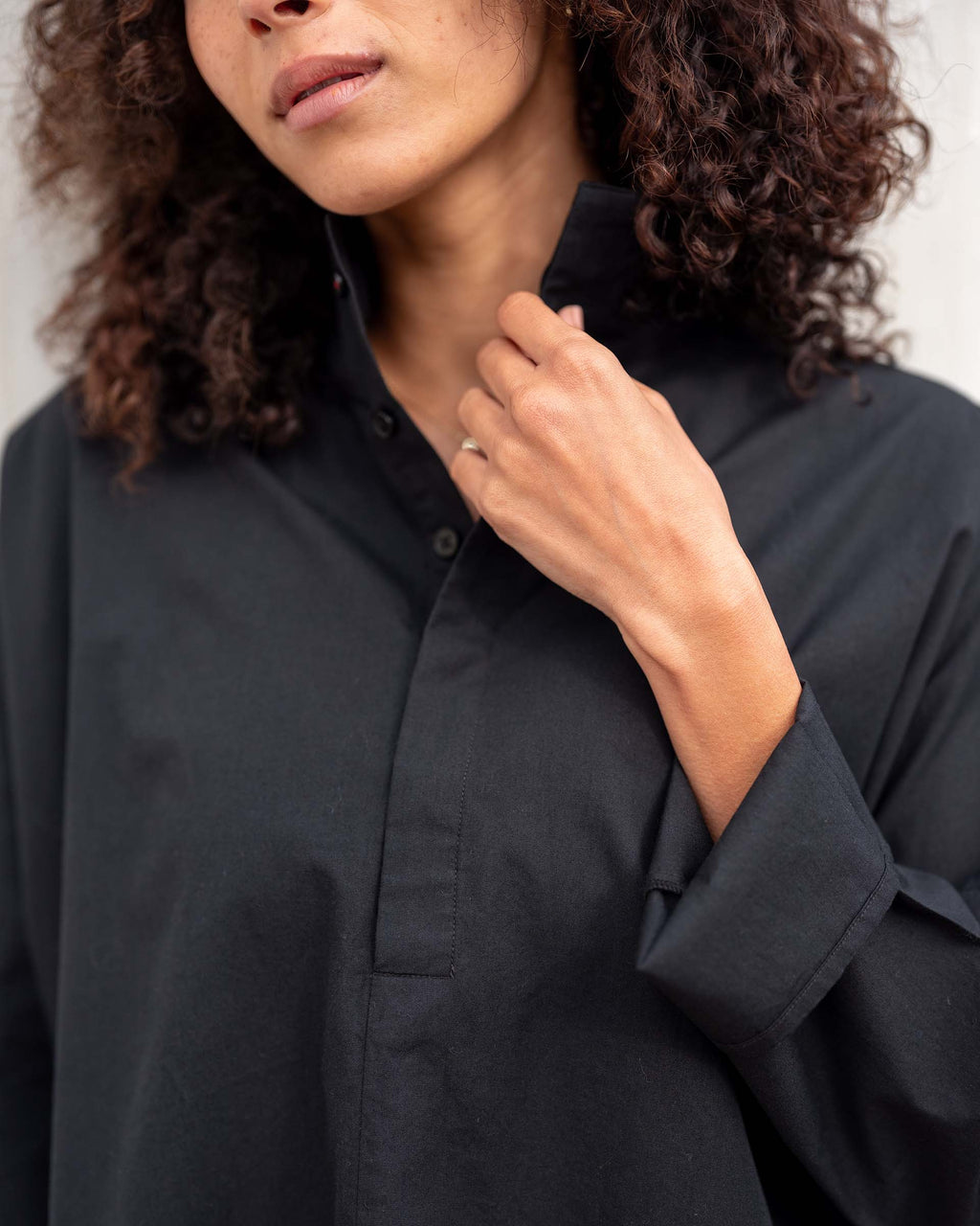 Emerson Pop Up Collar Top