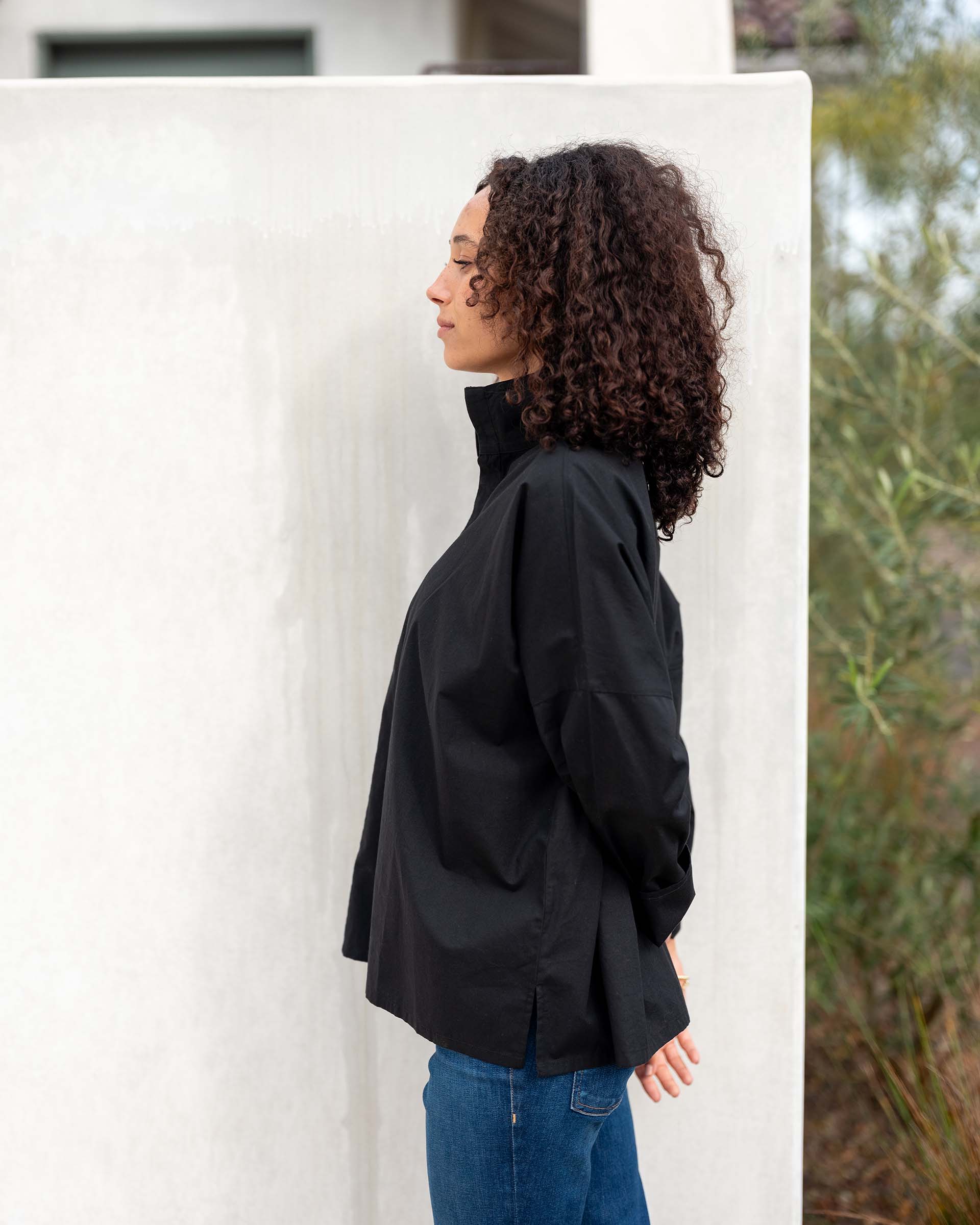 Emerson Pop Up Collar Top