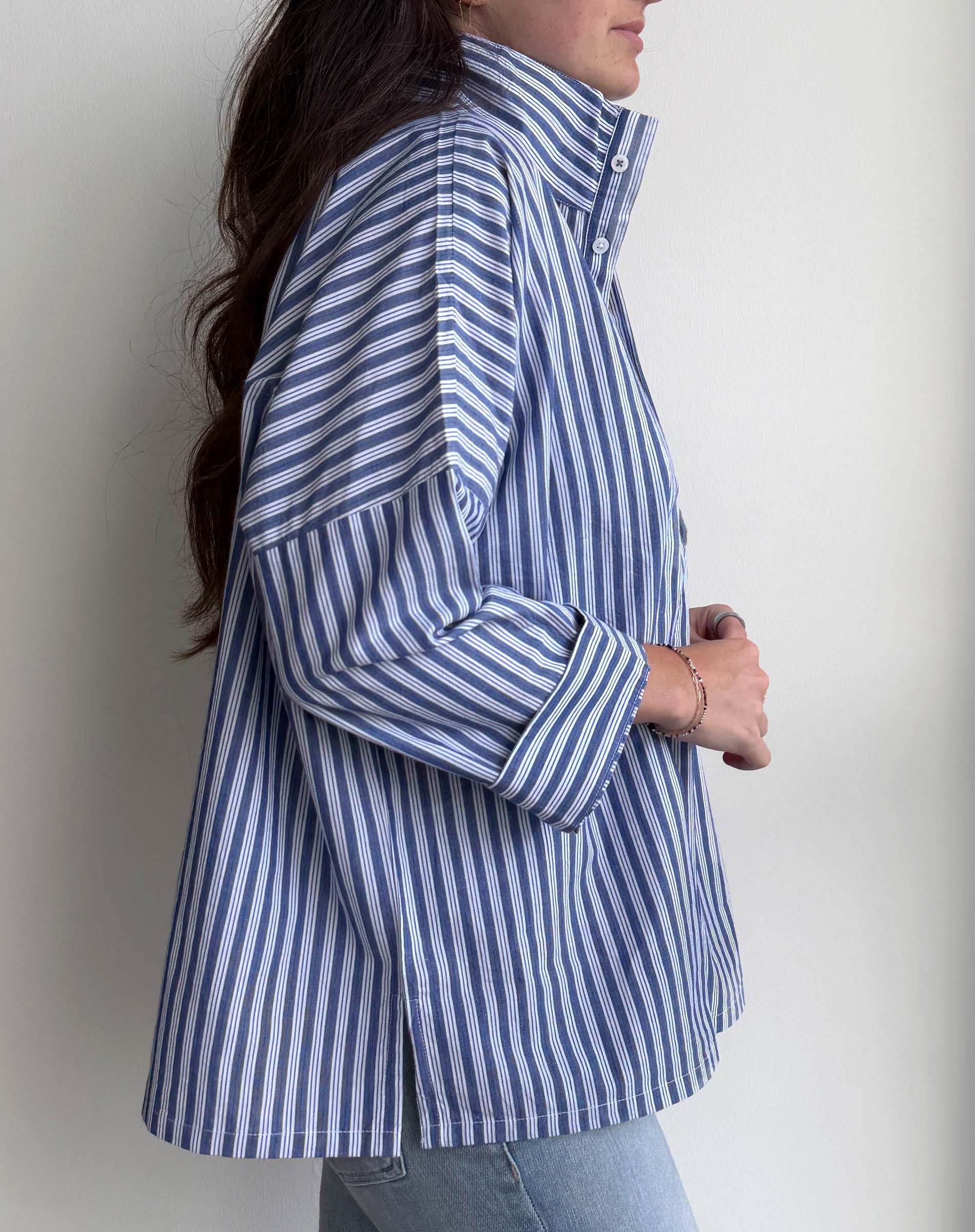 Emerson Pop Up Collar Top