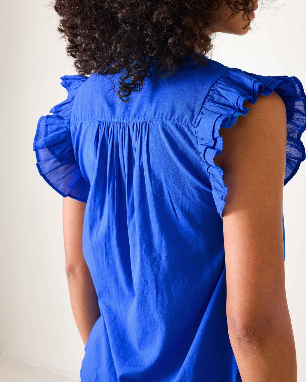 Flutter Sleeve Top