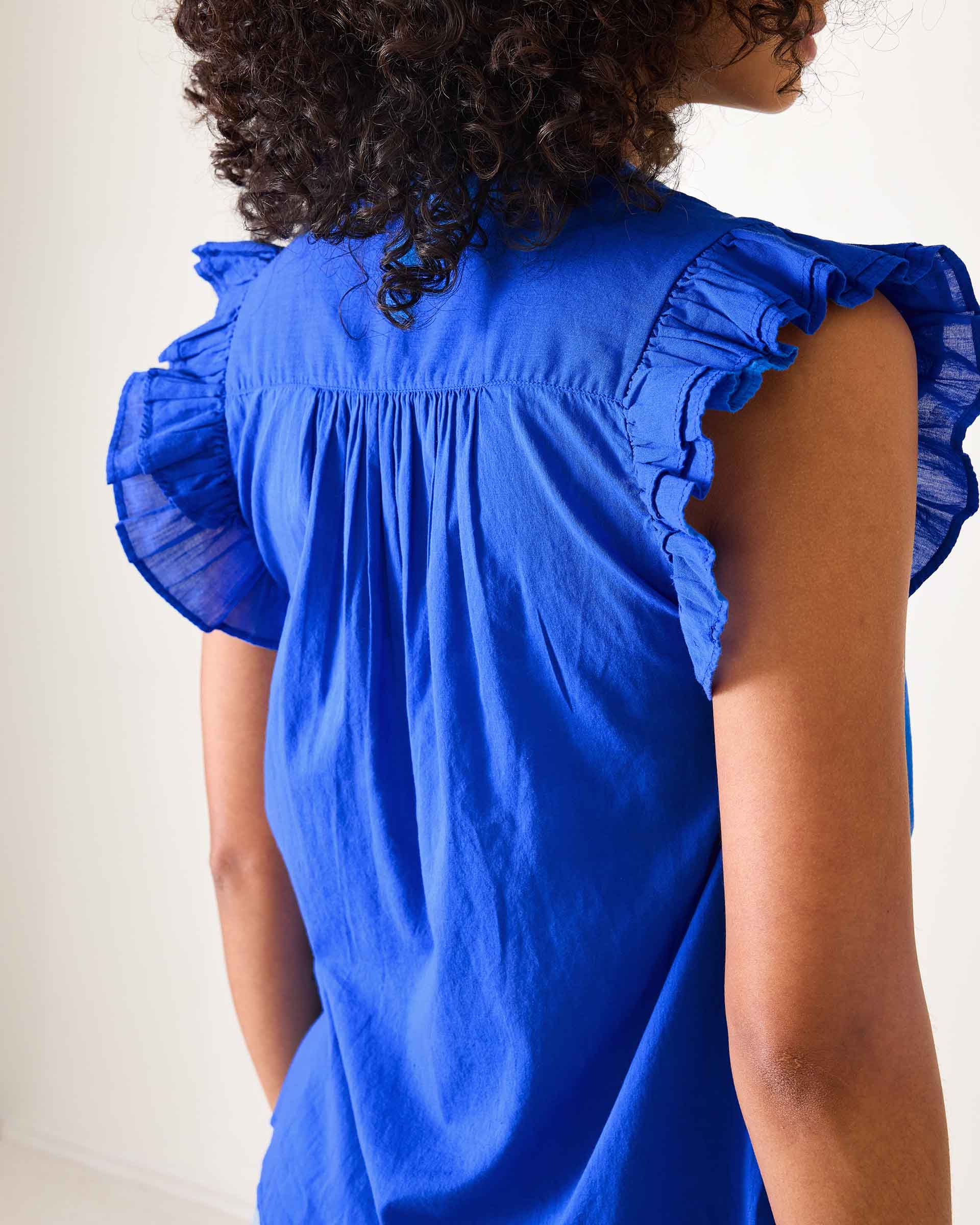 Flutter Sleeve Top