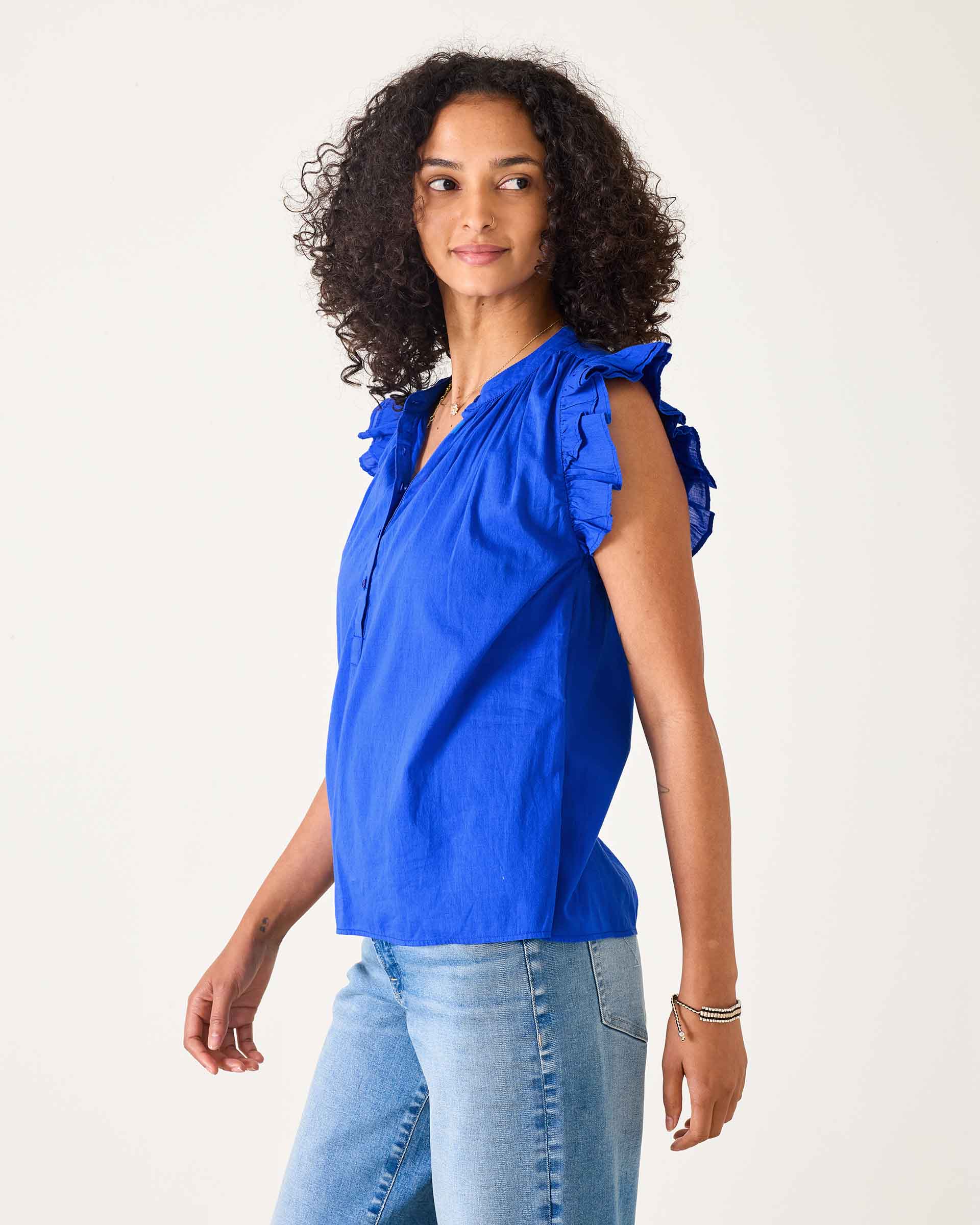 Flutter Sleeve Top
