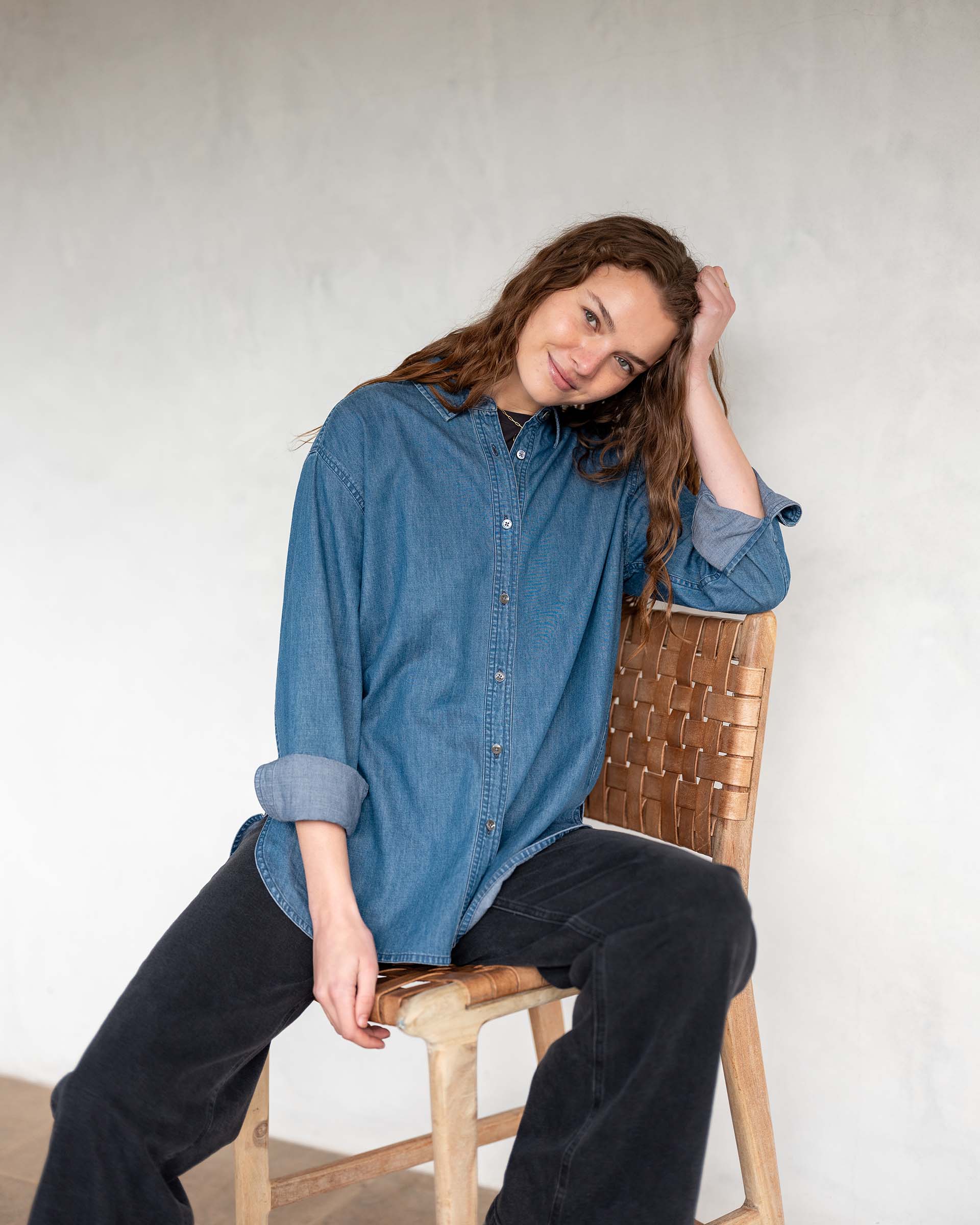Brontë Relaxed Button Up Shirt