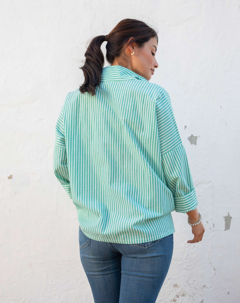 Emerson Pop Up Collar Top