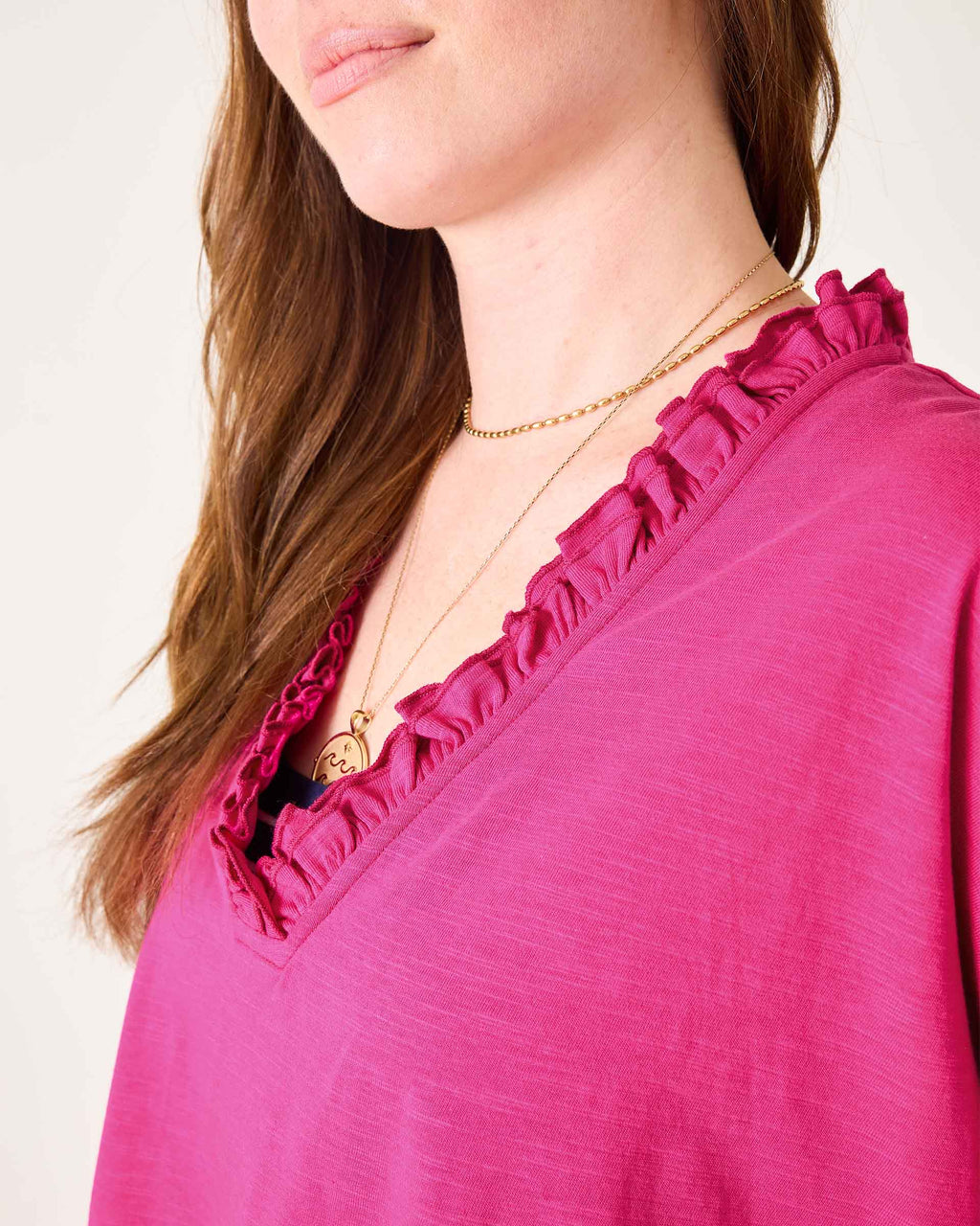 Amelia Ruffle Tee
