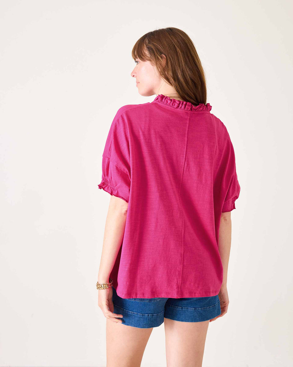 Amelia Ruffle Tee