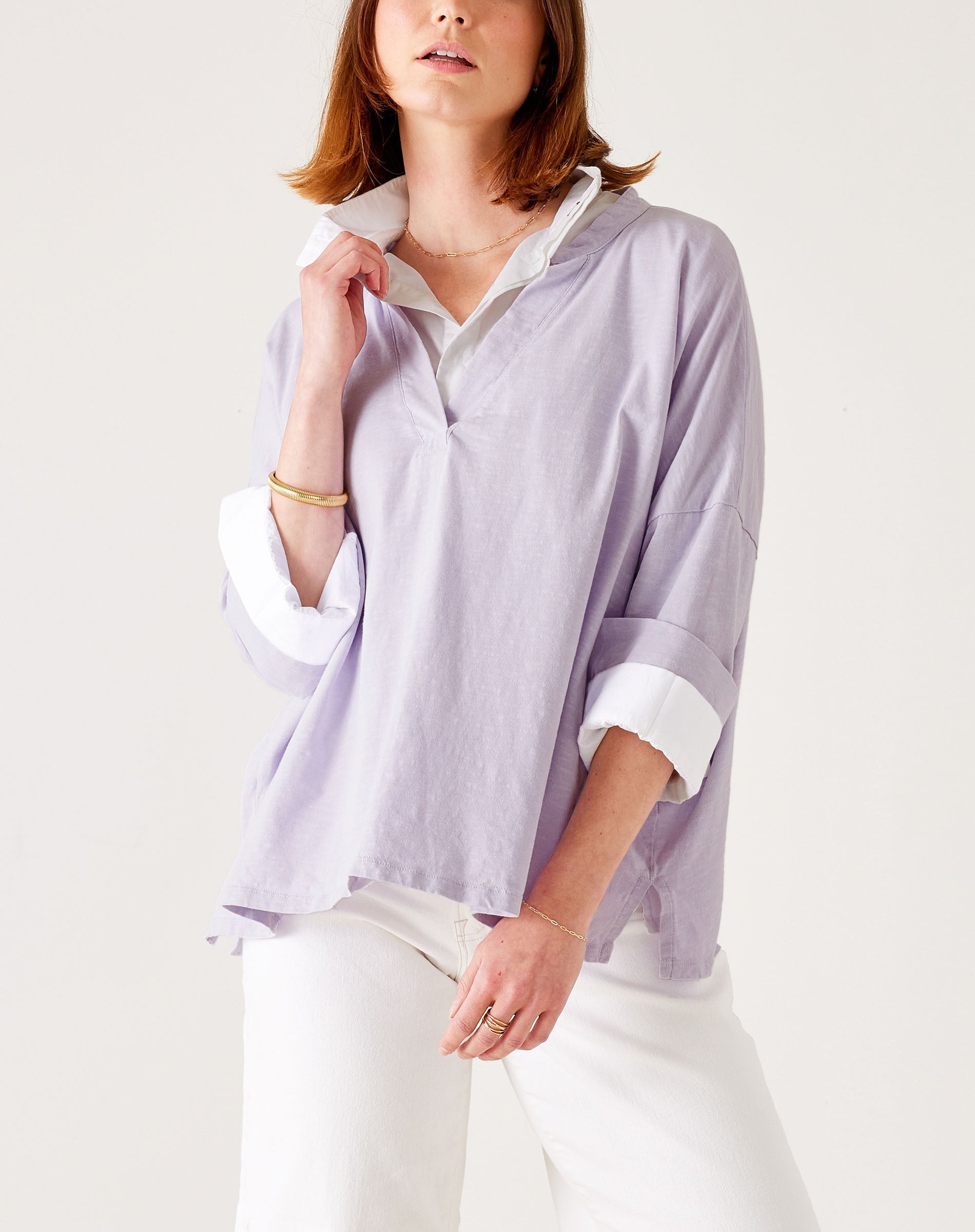 Amelia Cuff Tee