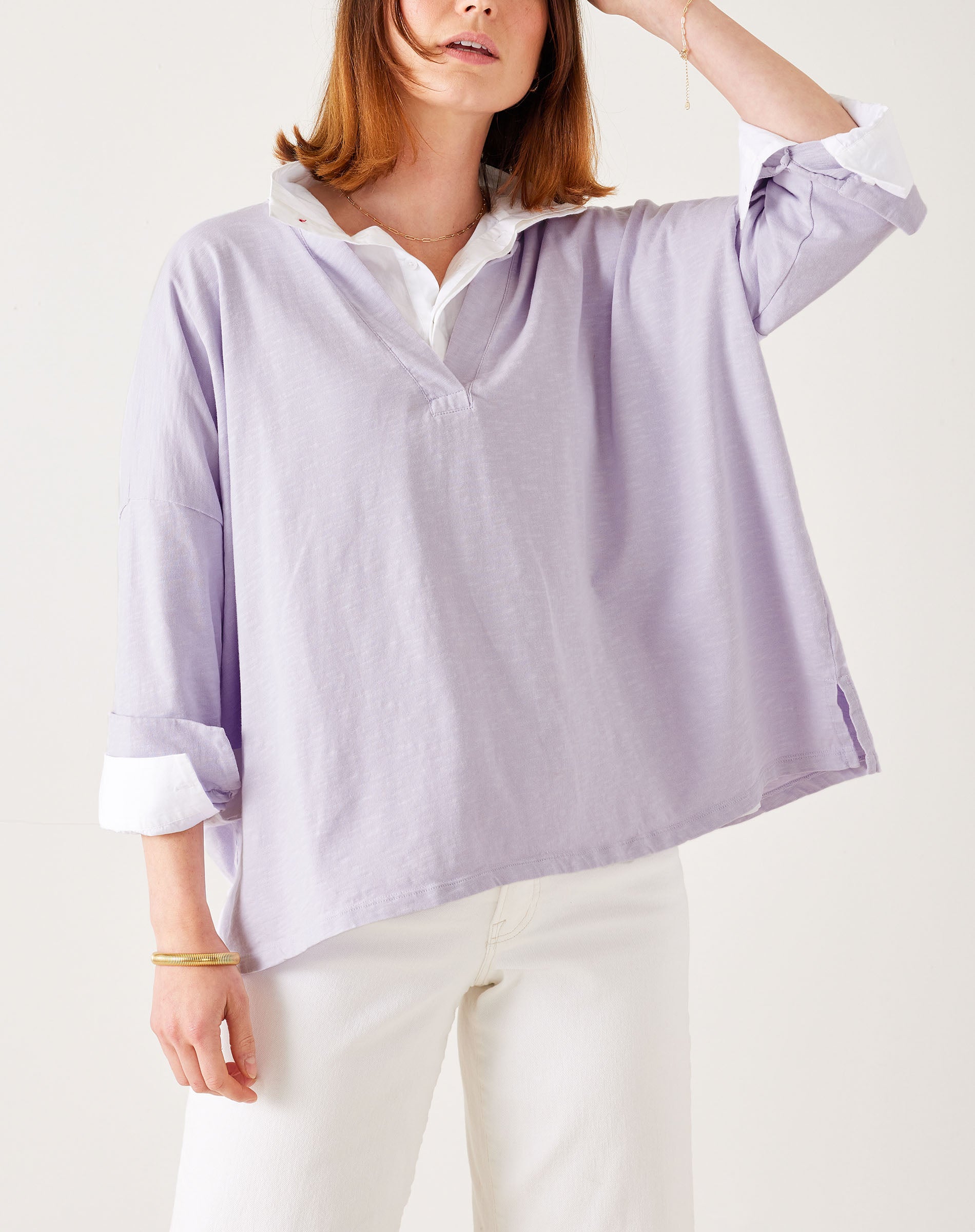 Amelia Cuff Tee
