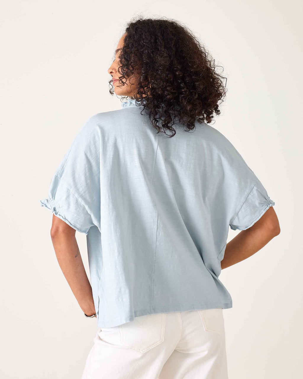 Amelia Ruffle Tee