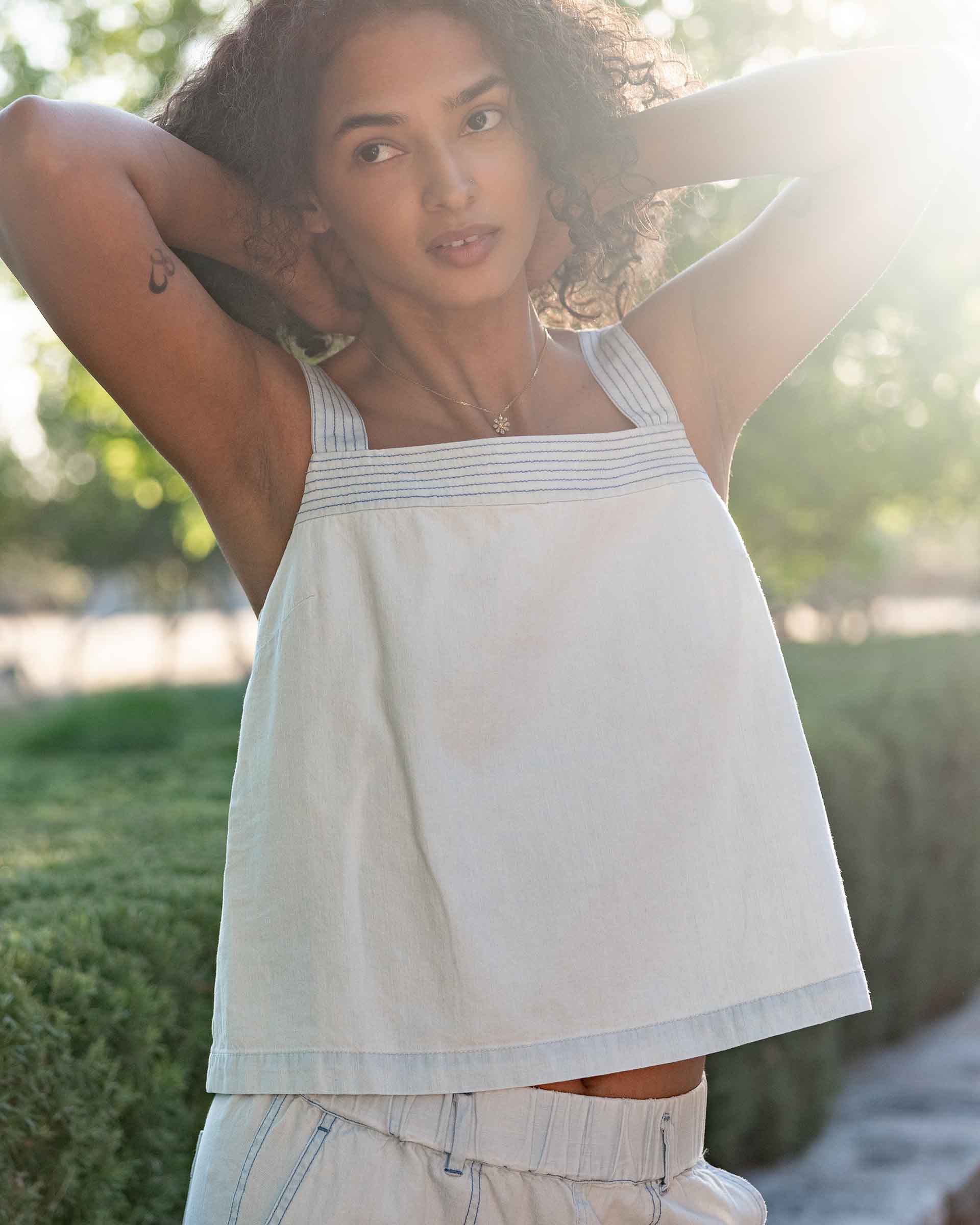 Jolie Square Neck Tank