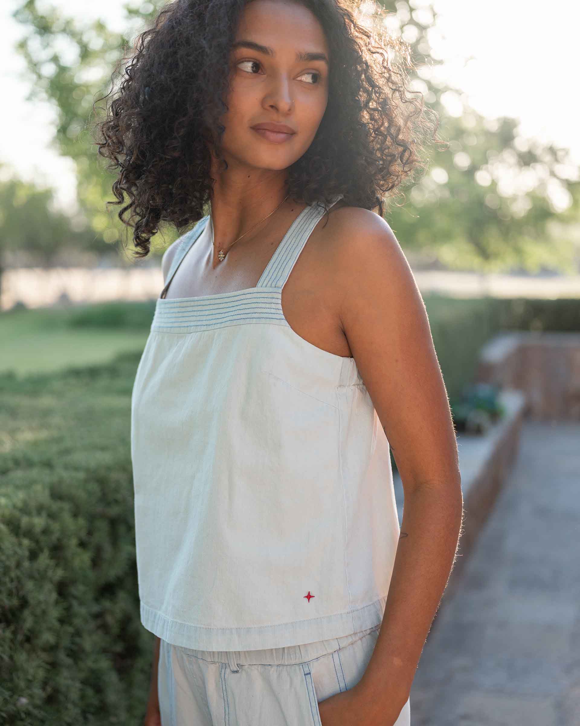 Jolie Square Neck Tank