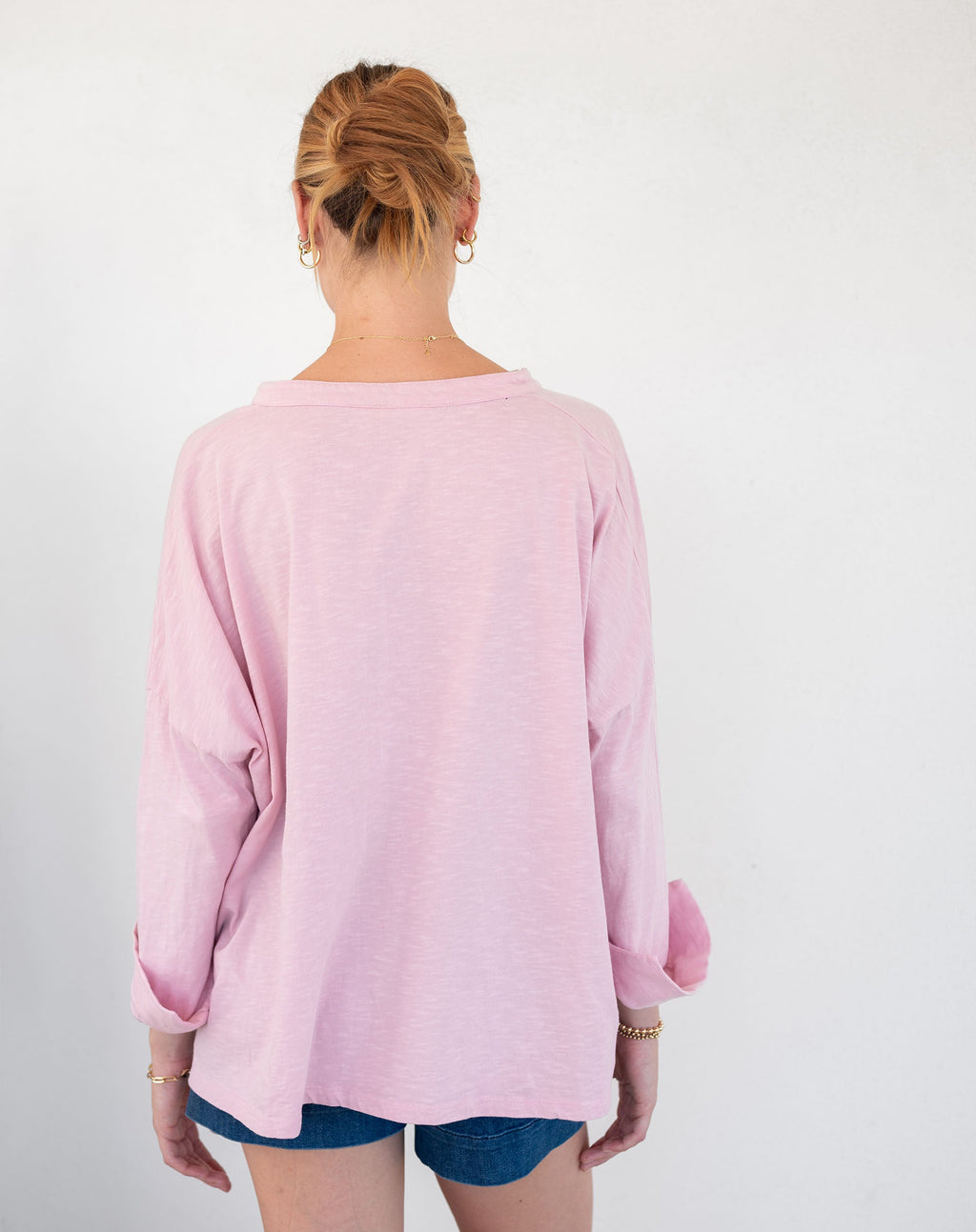 Amelia Cuff Tee
