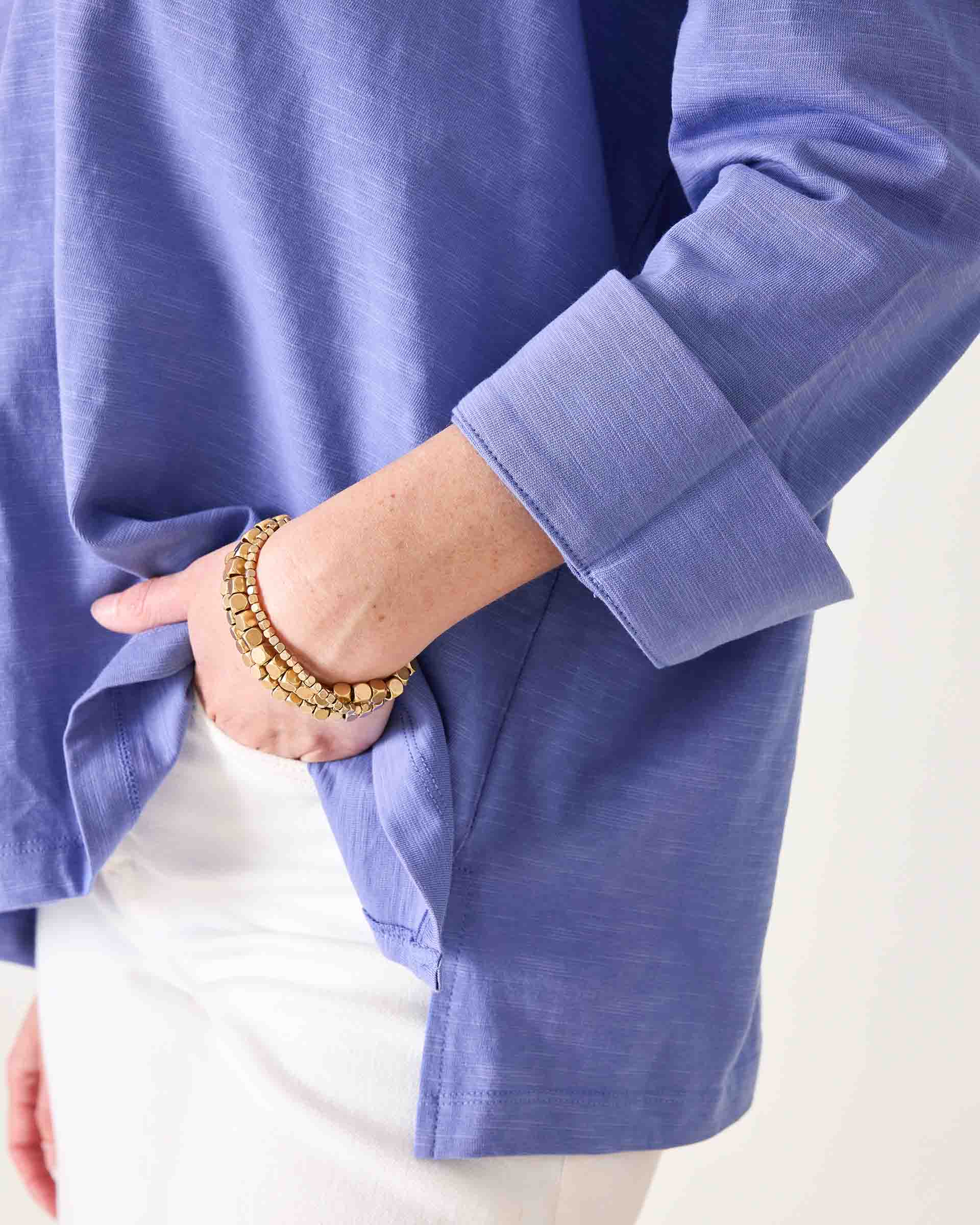 Amelia Cuff Tee