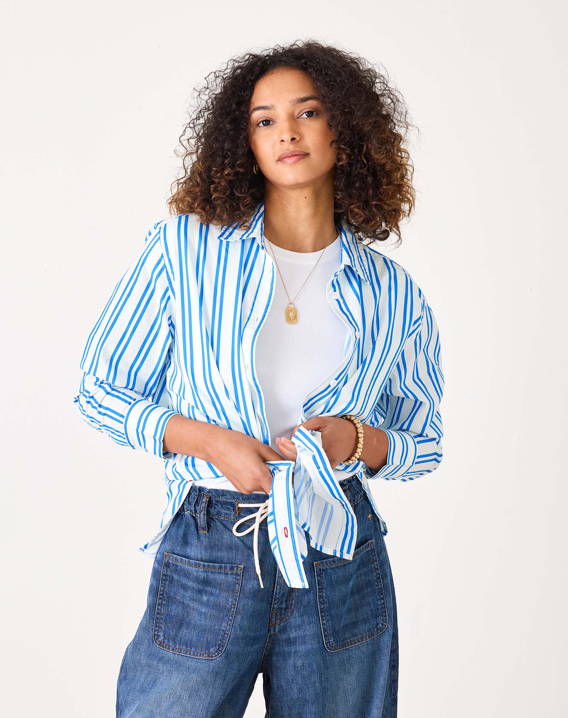 Brontë Relaxed Button Up Shirt