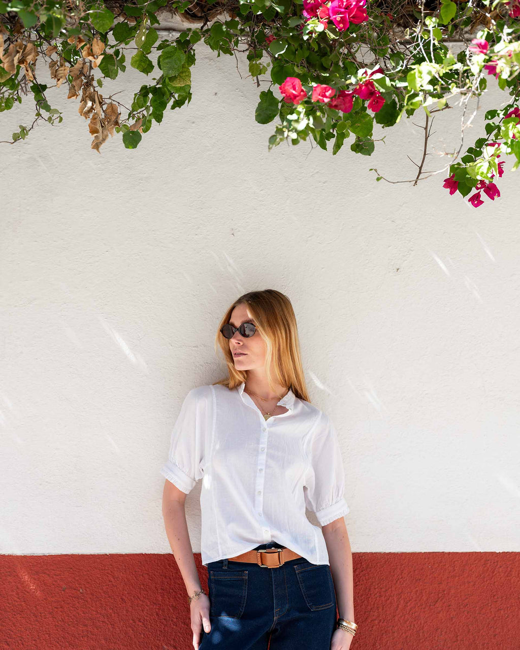 Sweet Clementine Button-Up Top