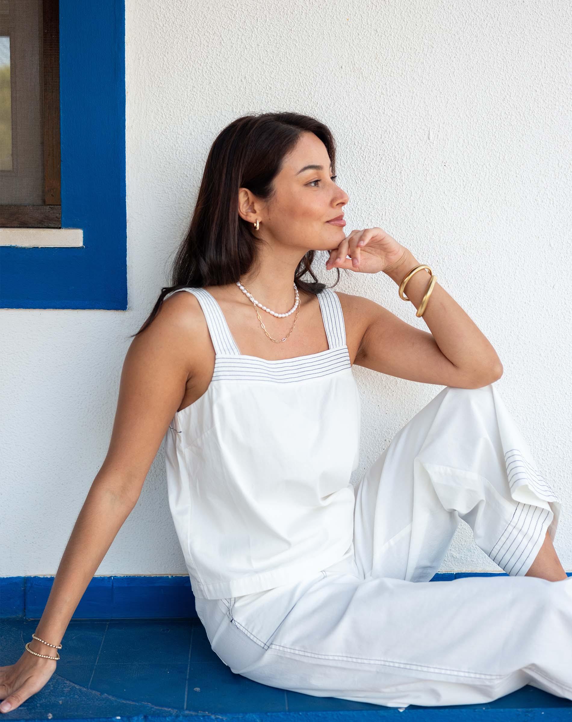 Jolie Square Neck Tank